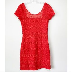 Free People lace bodycon dress